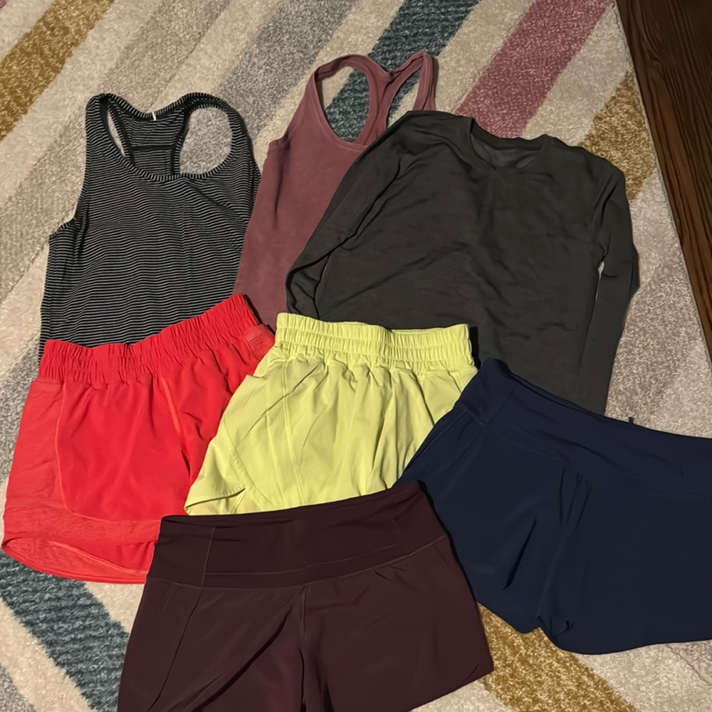 Lululemon Lot all EUC Size 4
